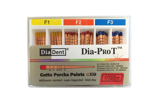 Dia-ProR Gutta Percha Points F 1-2-3