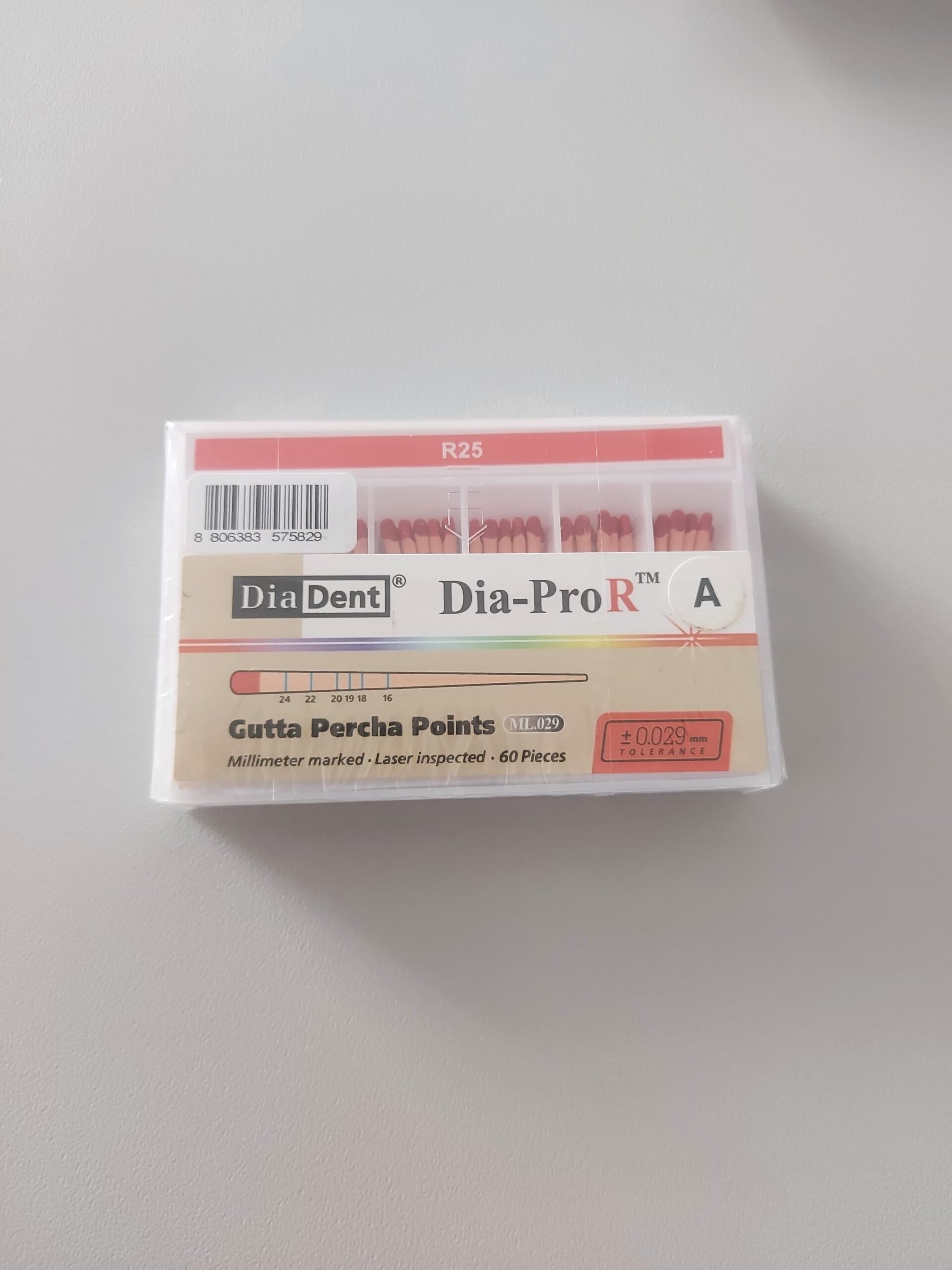 Diadent Dia-Pro R Gutta Percha Points - Resiproc Kanal Eğeleri İçin R25