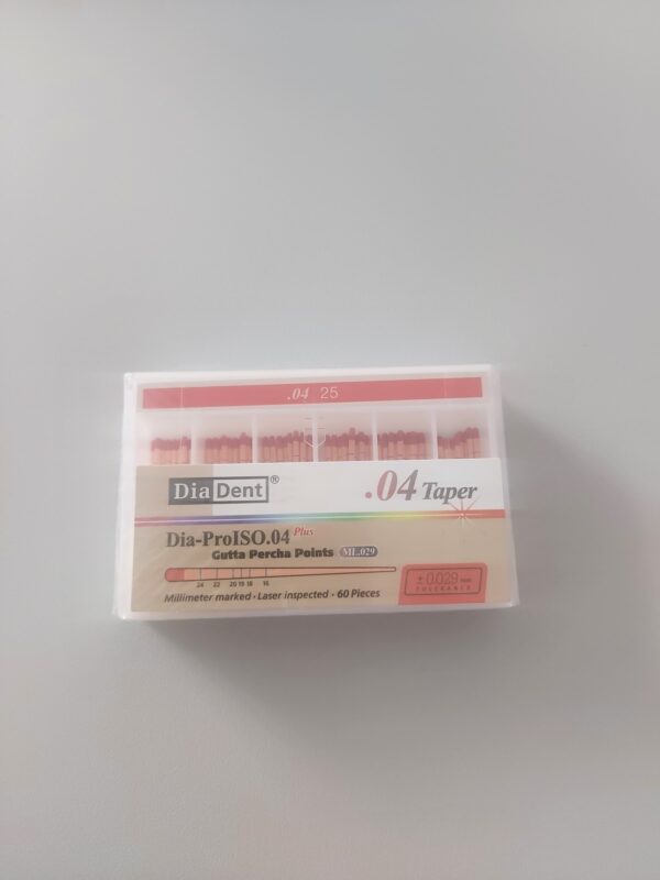 Diadent DIA-PROISO Açılı Gutta Percha Points .04 Açılı 25