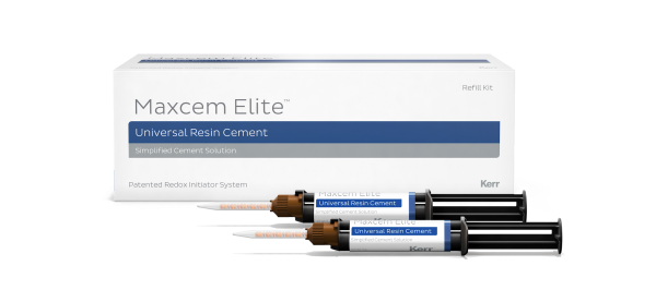 Kerr Maxcem Elite™ Self-Etch, Self-Adeziv Rezin Yapıştırma Simanı 2 Lİ