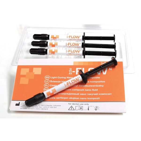 İ-Dental i-Flow Akışkan Kompozit 4 Lü 2xA2, 2xA3