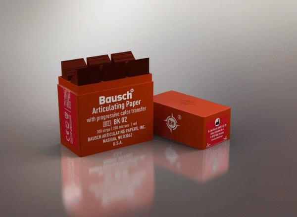 Bausch Artikülasyon Kağıdı 200 Mic 300'lük Kutu Kırmızı