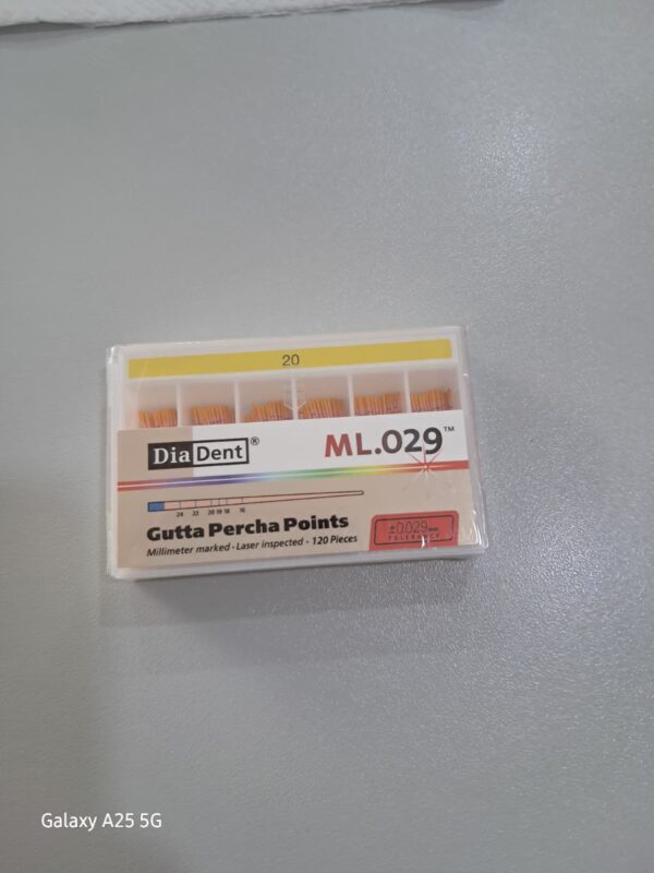 Diadent MM Marked Gutta Percha Points 20