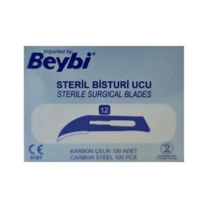 Beybi Bisturi Ucu 100 Adet No:12
