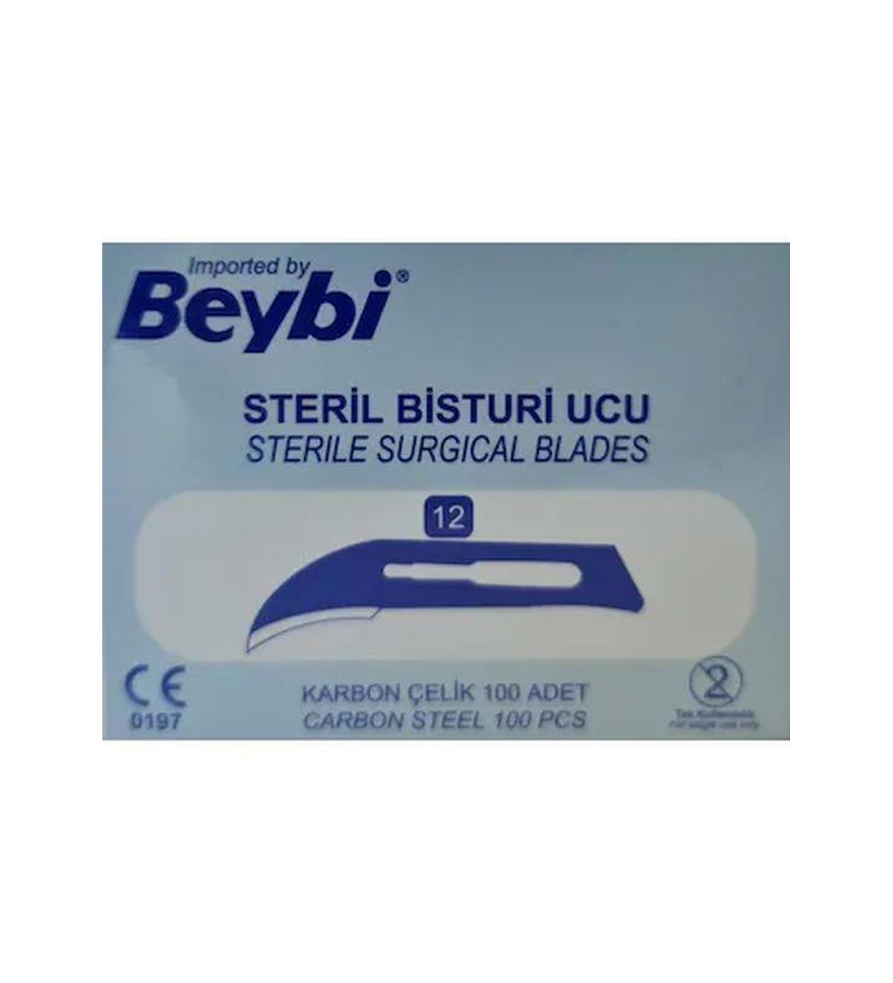 Beybi Bisturi Ucu 100 Adet No:12