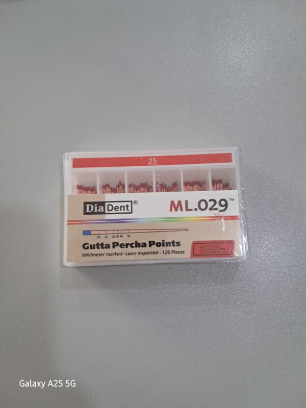 Diadent MM Marked Gutta Percha Points 25