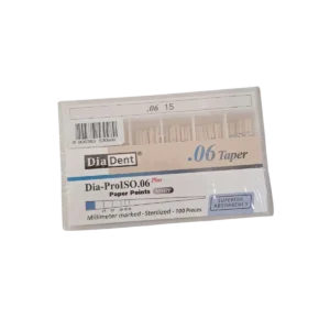 Diadent Dia-ProISO 06 -15 Açılı Paper Points