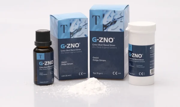 G-ZNO Çinko Oksit Öjenol Siman (75 gr Toz - 20 ml Likit)