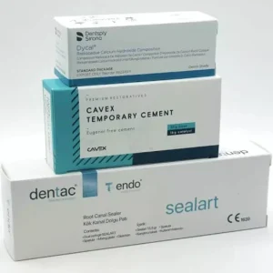 Dentac T endo , Dentsply Dycal ve Cavex (Geçici Yapıştırma Simanı) 3'lü SET