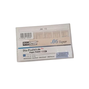 Diadent Dia-ProISO 06 -15 Açılı Paper Points