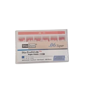 Diadent Dia-ProISO 06 - 25 Açılı Paper Points