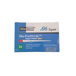 Diadent Dia-ProISO 06 - 35 Açılı Paper Points
