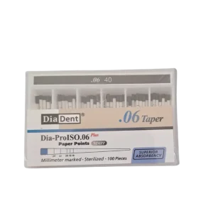 Diadent Dia-ProISO 06 - 40 Açılı Paper Points