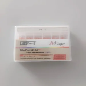 Diadent DIA-PROISO Açılı Gutta Percha Points .04 Açılı 15
