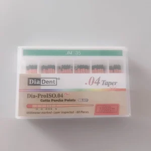 Diadent DIA-PROISO Açılı Gutta Percha Points .04 Açılı 35