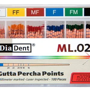 Diadent MM Marked Gutta Percha Points 45-80