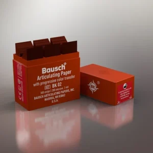 Bausch Artikülasyon Kağıdı 200 Mic 300'lük Kutu Kırmızı