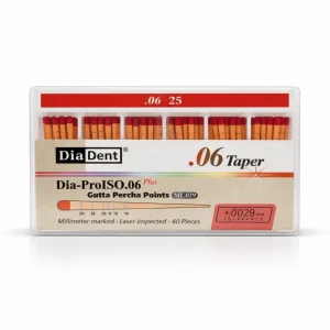 Diadent DIA-PROISO Açılı Gutta Percha Points .06 Açılı 25