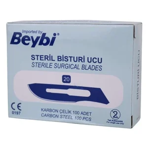 Beybi Bisturi Ucu 100 Adet No:20