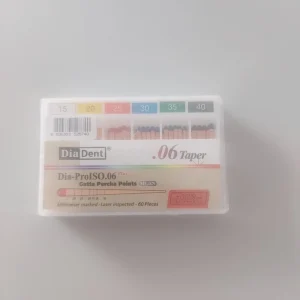 Diadent DIA-PROISO Açılı Gutta Percha Points .06 Açılı 15-40