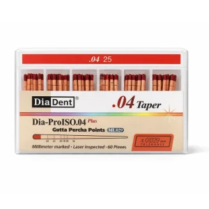 Diadent DIA-PROISO Açılı Gutta Percha Points .04 Açılı 25