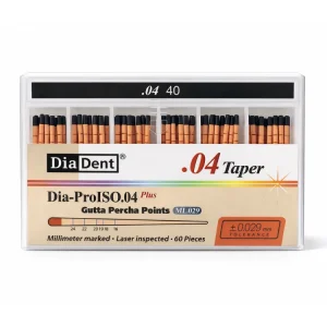 Diadent DIA-PROISO Açılı Gutta Percha Points .04 Açılı 40
