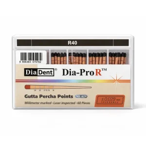 Diadent Dia-Pro R Gutta Percha Points - Resiproc Kanal Eğeleri İçin R40
