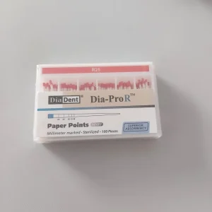 Diadent Dia-Pro R Paper Points - Resiproc Kanal Eğeleri İçin R25