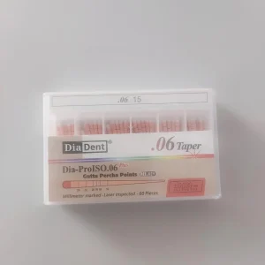Diadent DIA-PROISO Açılı Gutta Percha Points .06 Açılı 15