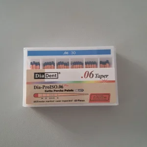 Diadent DIA-PROISO Açılı Gutta Percha Points .06 Açılı 30