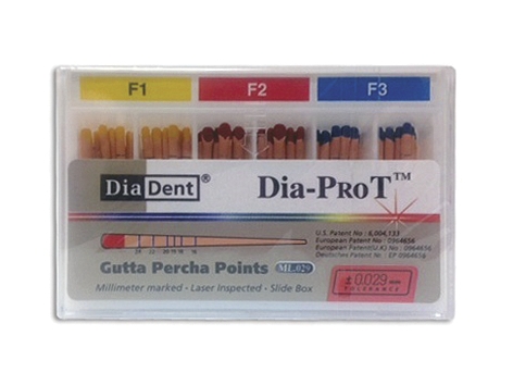 Diadent DIA-PRO Guttaperka F1-F2-F3-Asorti