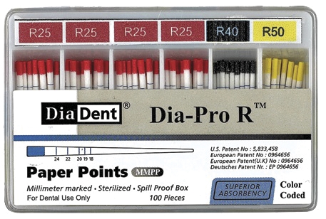 Diadent DIA-PRO Reciproc Paper Points