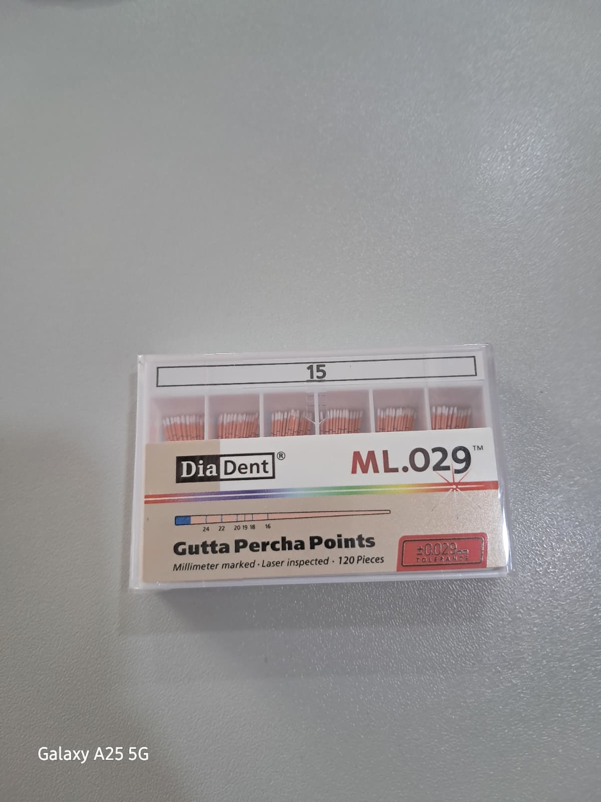 Diadent MM Marked Gutta Percha Points 15