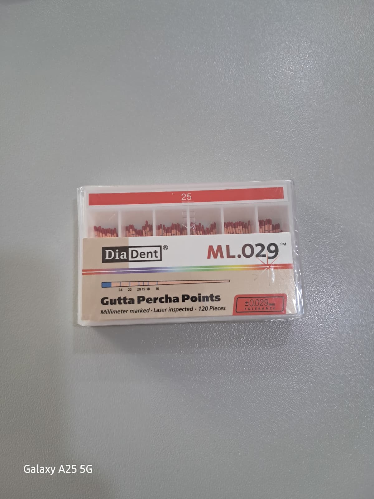 Diadent MM Marked Gutta Percha Points 25