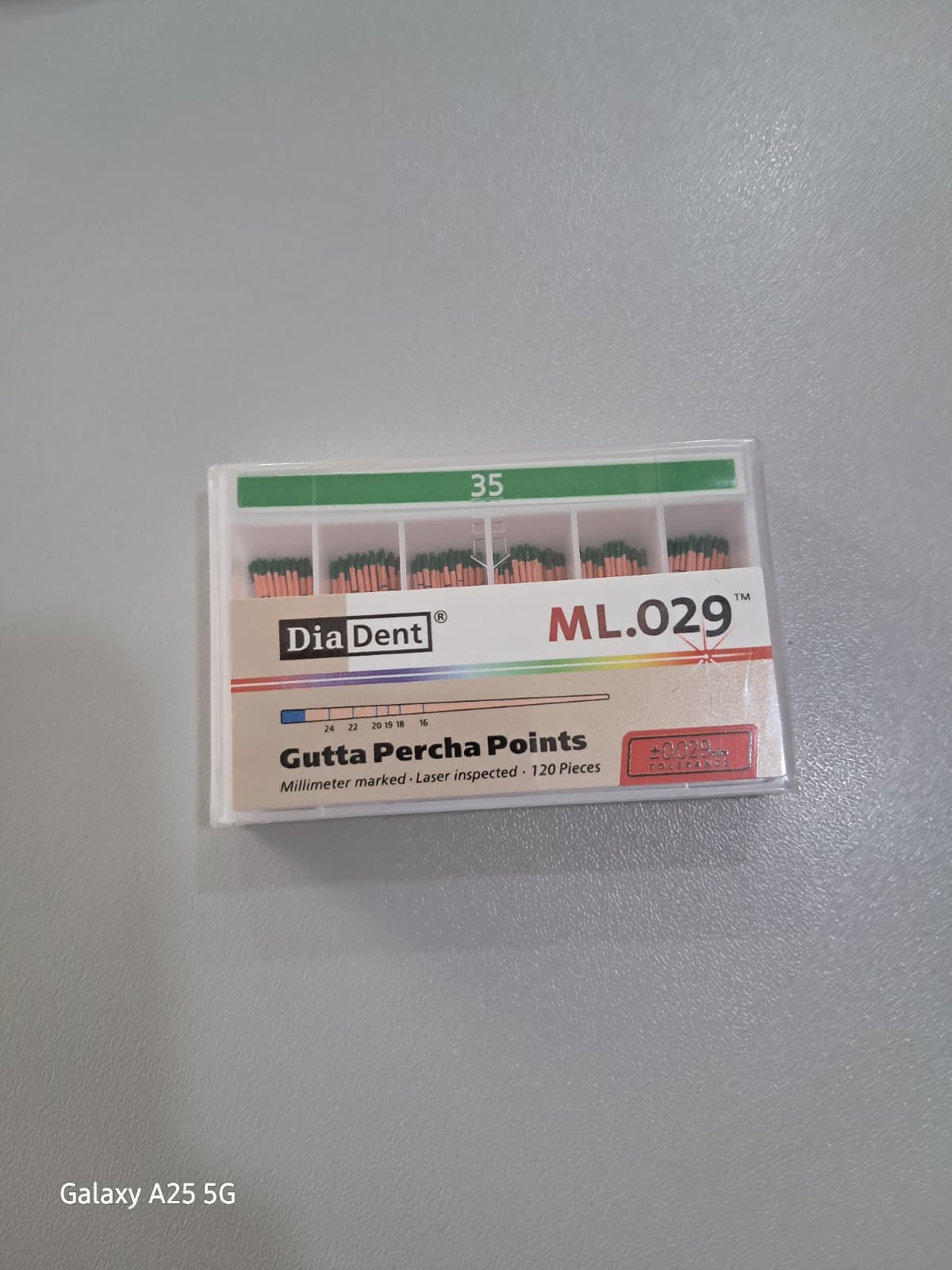 Diadent MM Marked Gutta Percha Points 35