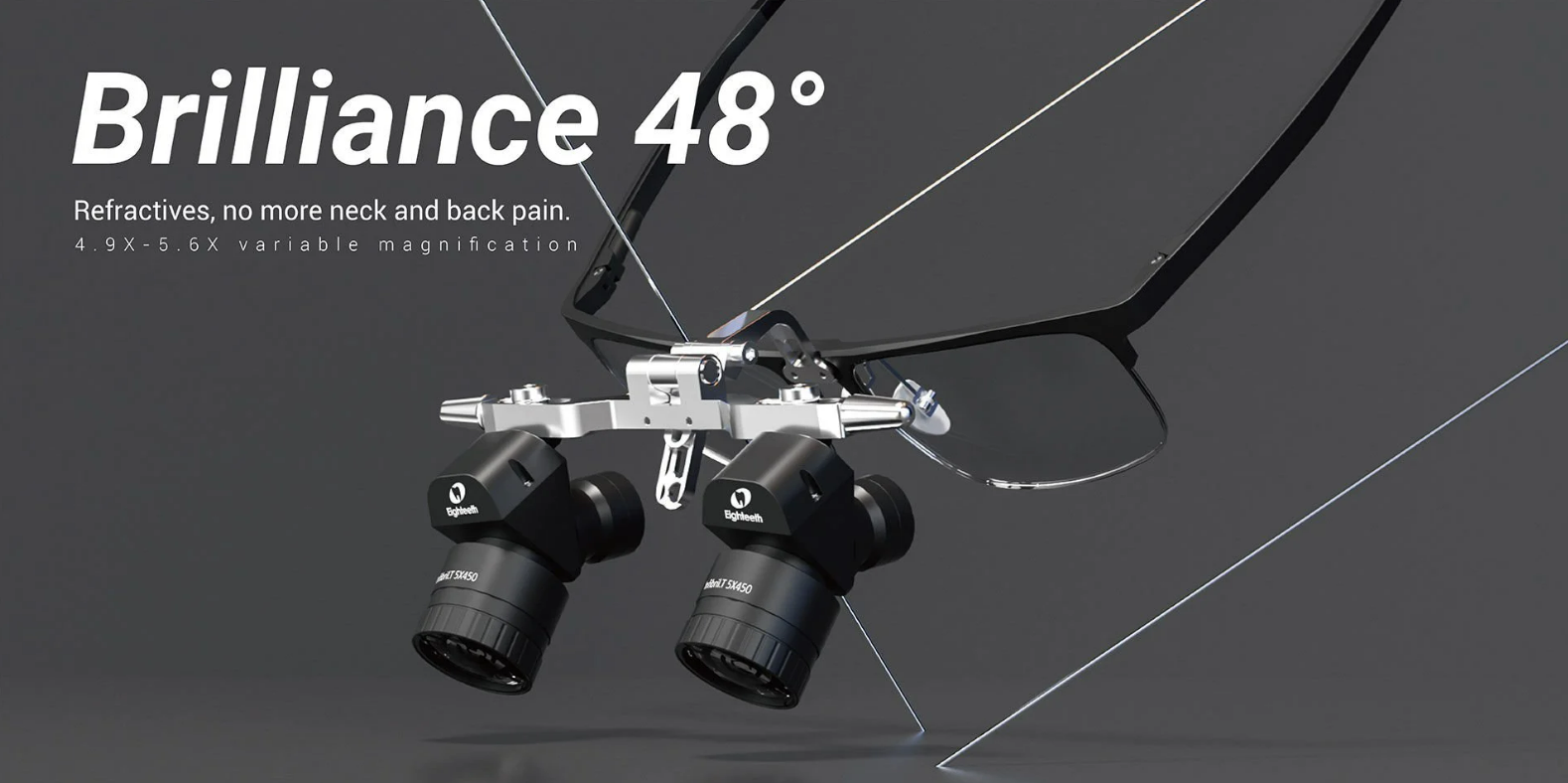 Eighteeth Brilliance 48 Ergo Loupe & Softouch Işık Kaynağı